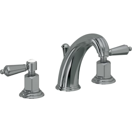 A large image of the California Faucets 6802 Black Nickel