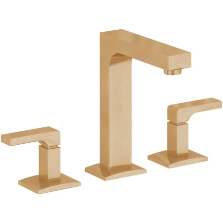 A large image of the California Faucets 7002 Burnished Brass