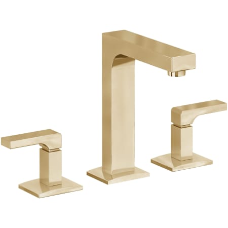 A large image of the California Faucets 7002 Polished Brass Uncoated