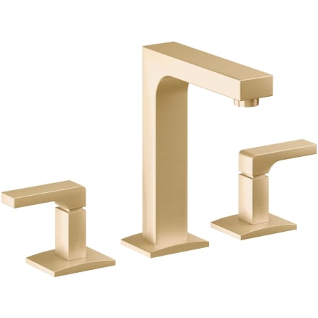 A large image of the California Faucets 7002 Satin Brass