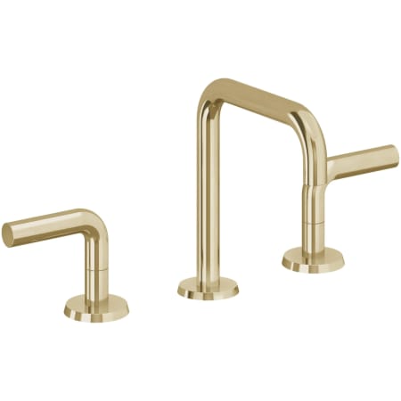 A large image of the California Faucets 7402 Polished Brass