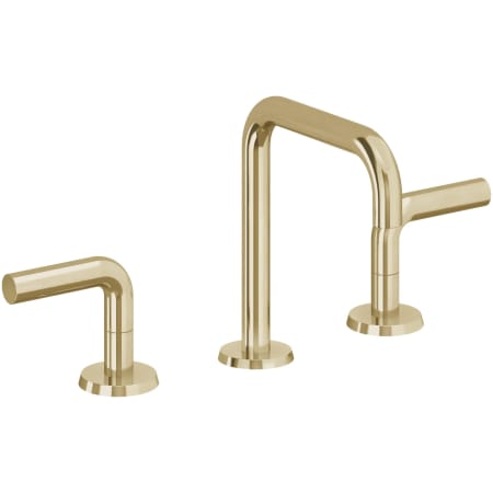 A large image of the California Faucets 7402 Polished Brass Uncoated