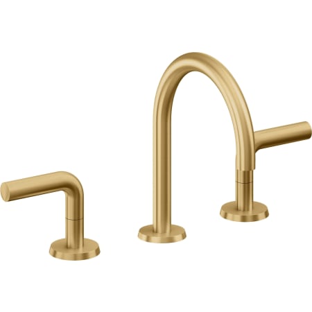 A large image of the California Faucets 7502ZBF Lifetime Satin Gold