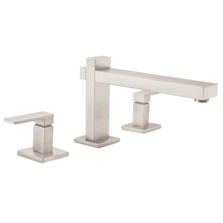 A large image of the California Faucets 7708 Satin Nickel