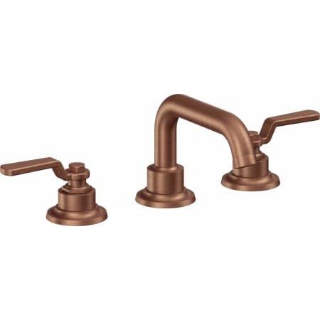 A large image of the California Faucets 8002 Antique Copper Flat