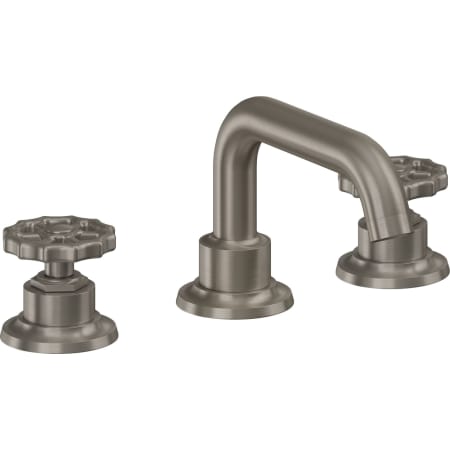 A large image of the California Faucets 8002W Graphite