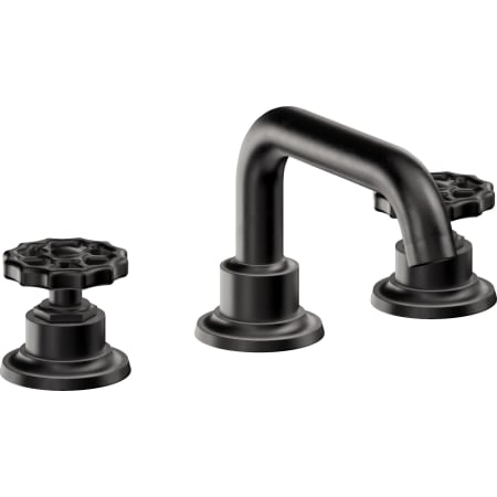 A large image of the California Faucets 8002W Matte Black
