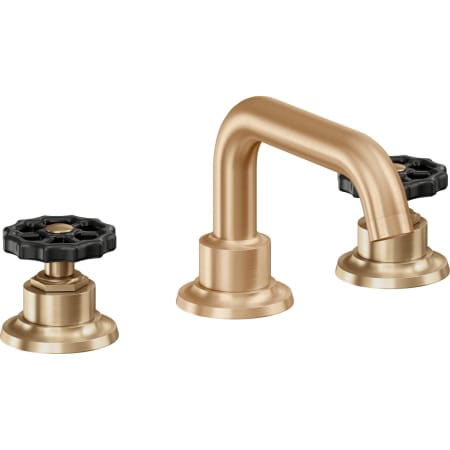A large image of the California Faucets 8002WB Satin Bronze