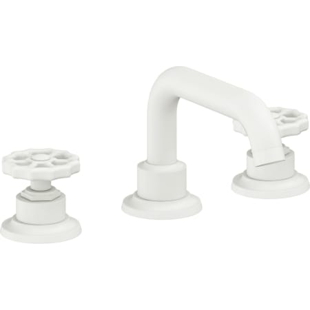 A large image of the California Faucets 8002WZB Matte White