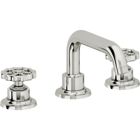 A large image of the California Faucets 8002WZB Polished Chrome