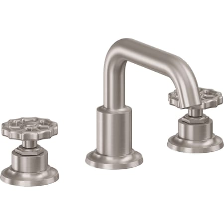 A large image of the California Faucets 8008W Satin Nickel