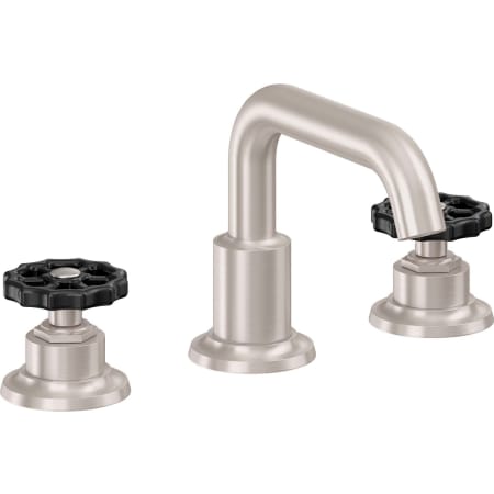 A large image of the California Faucets 8008WB Satin Nickel