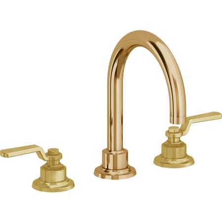 A large image of the California Faucets 8102 French Gold