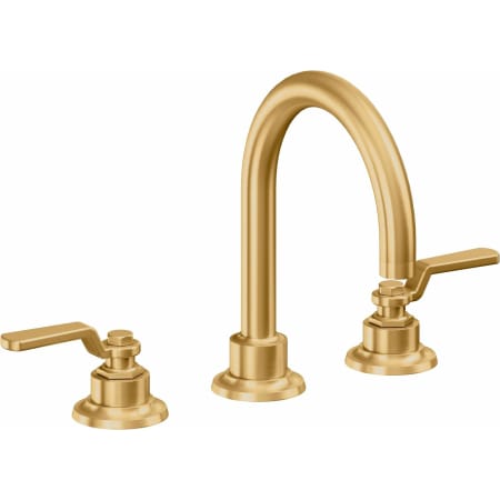 A large image of the California Faucets 8102 Lifetime Satin Gold