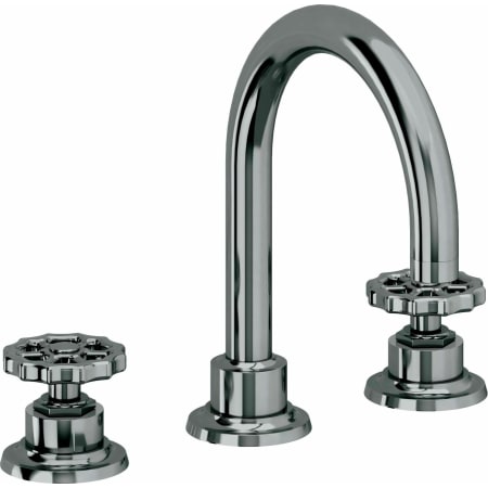 A large image of the California Faucets 8102W Black Nickel