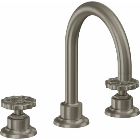 A large image of the California Faucets 8102W Graphite