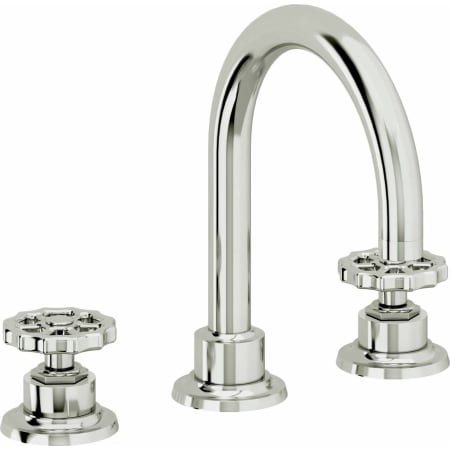 A large image of the California Faucets 8102W Polished Chrome