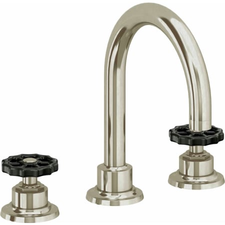 A large image of the California Faucets 8102WB Burnished Nickel Uncoated