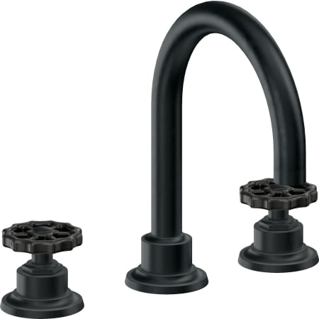 A large image of the California Faucets 8102WBZBF Carbon