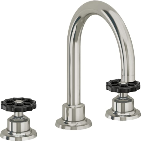 A large image of the California Faucets 8102WBZBF Polished Nickel