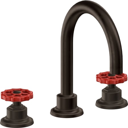 A large image of the California Faucets 8102WRZBF Bella Terra Bronze