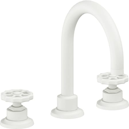 A large image of the California Faucets 8102WZB Matte White
