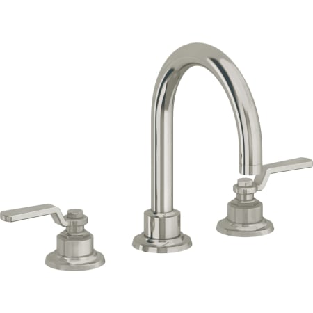 A large image of the California Faucets 8102ZBF Polished Nickel