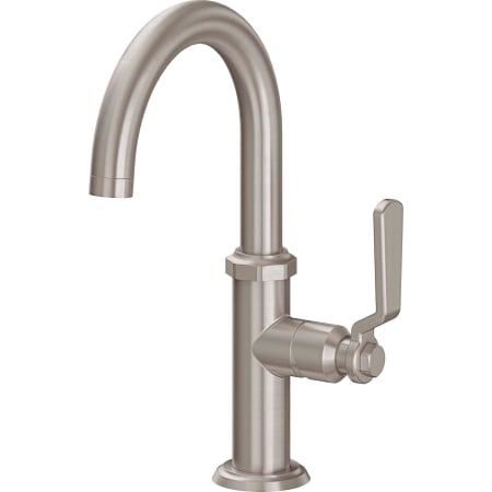 A large image of the California Faucets 8109-1 Satin Nickel