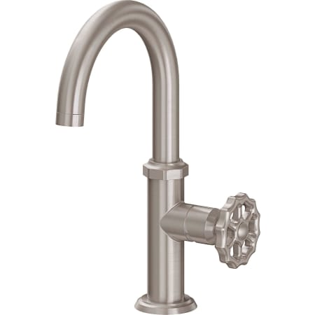 A large image of the California Faucets 8109W-1 Satin Nickel