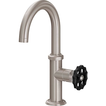 A large image of the California Faucets 8109WB-1 Satin Nickel