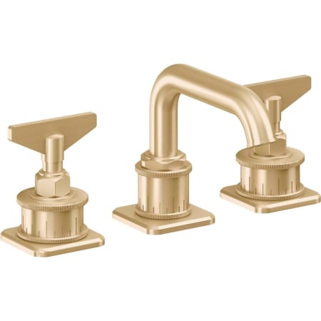 A large image of the California Faucets 8502BZB Satin Brass