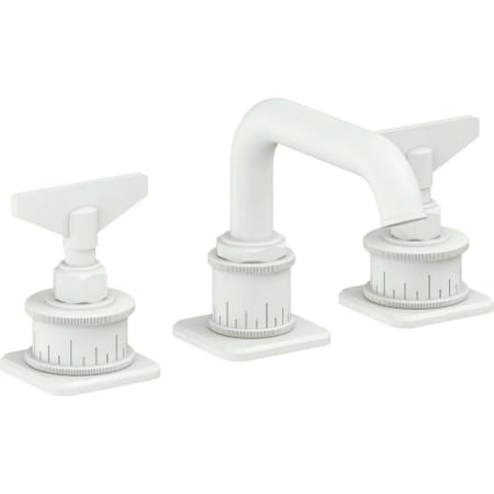 A large image of the California Faucets 8502BZBF Matte White