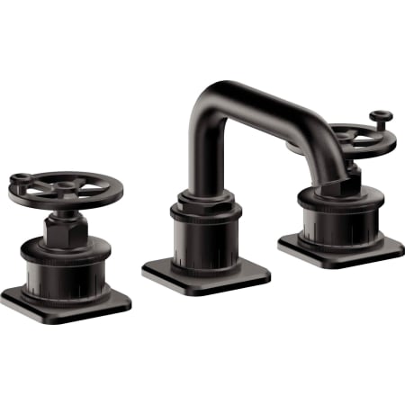 A large image of the California Faucets 8502W Matte Black