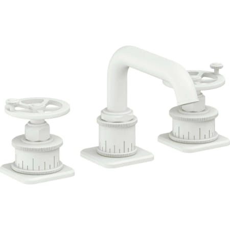 A large image of the California Faucets 8502WZBF Matte White