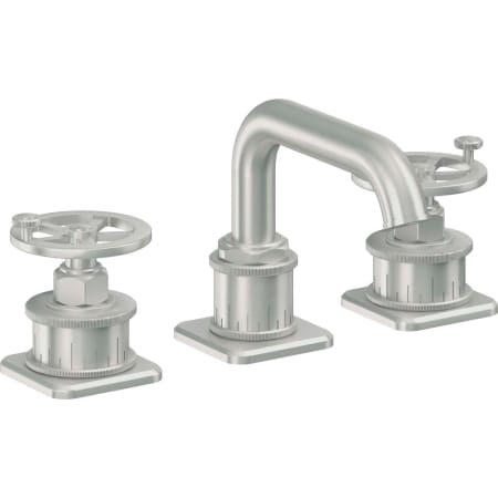 A large image of the California Faucets 8502WZBF Satin Chrome