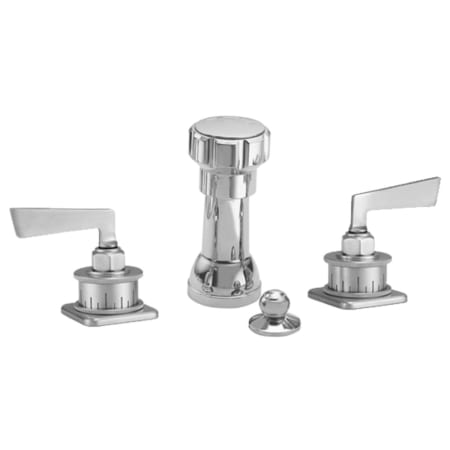 A large image of the California Faucets 8504 Satin Nickel