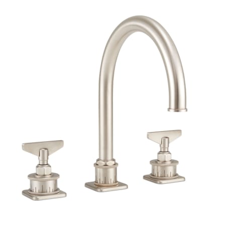 A large image of the California Faucets 8508B Satin Nickel