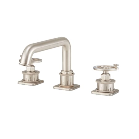 A large image of the California Faucets 8508W Satin Nickel