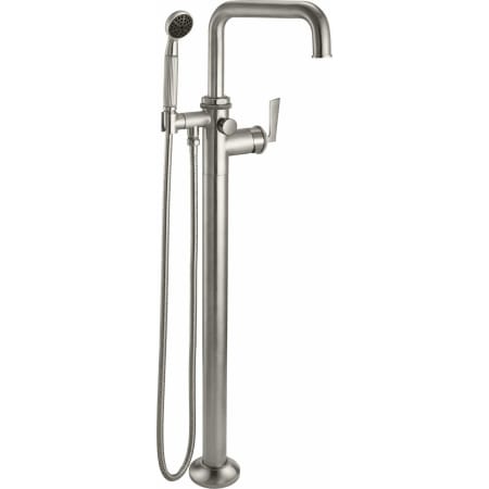 A large image of the California Faucets 8511.20 Satin Nickel