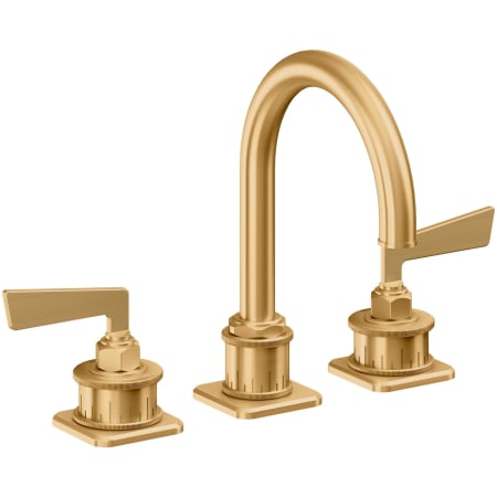 A large image of the California Faucets 8602 Lifetime Satin Gold