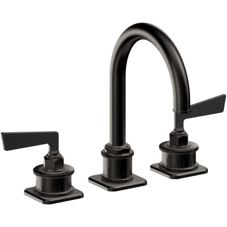 A large image of the California Faucets 8602 Matte Black