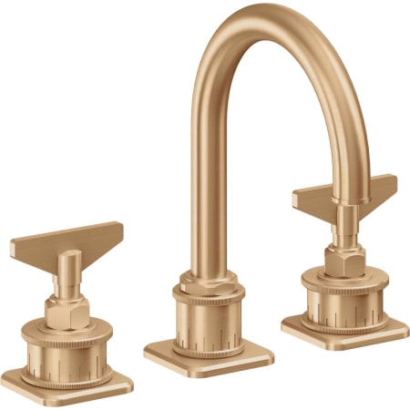 A large image of the California Faucets 8602BZBF Satin Bronze