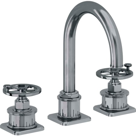 A large image of the California Faucets 8602W Black Nickel