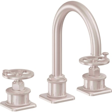 A large image of the California Faucets 8602W Satin Nickel