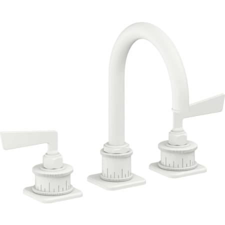 A large image of the California Faucets 8602ZB Matte White