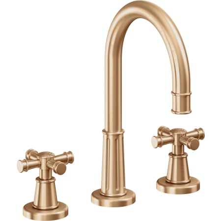 A large image of the California Faucets C102X Satin Bronze