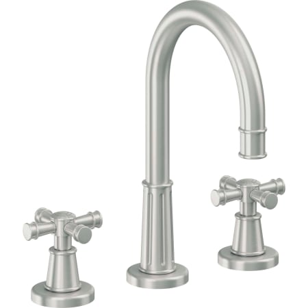 A large image of the California Faucets C102XZBF Satin Chrome