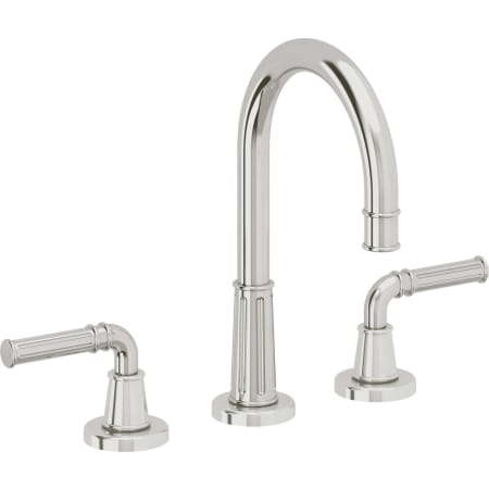 A large image of the California Faucets C102ZB Polished Chrome