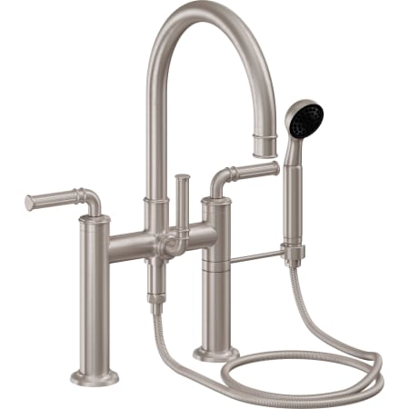 A large image of the California Faucets C108-ETD.18 Satin Nickel