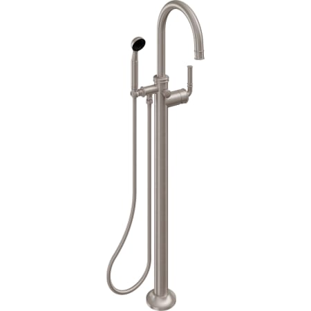 A large image of the California Faucets C108-ETS.18 Satin Nickel